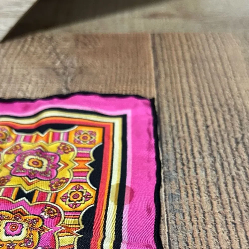 Marisol Deluna New York San Antonio 300 City Silk Scarf The Alamo Rare